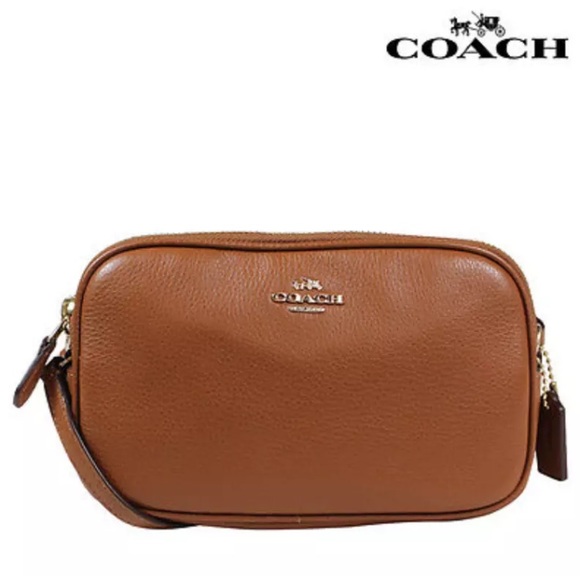Coach Bags Nwt Coach Crossbody Pouch Pebble Leather F65988 Poshmark