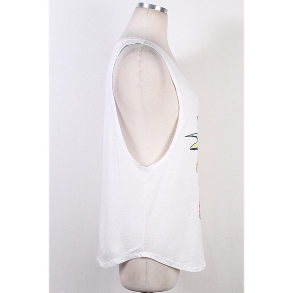 🐘NWT Pineapple Muscle Tee - Picture 3 of 3