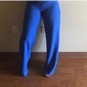 Custom wide leg pants