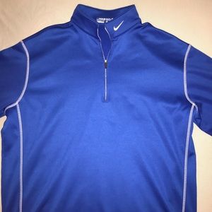 Men's Nike Golf Fleece Half Zip Jacket Large