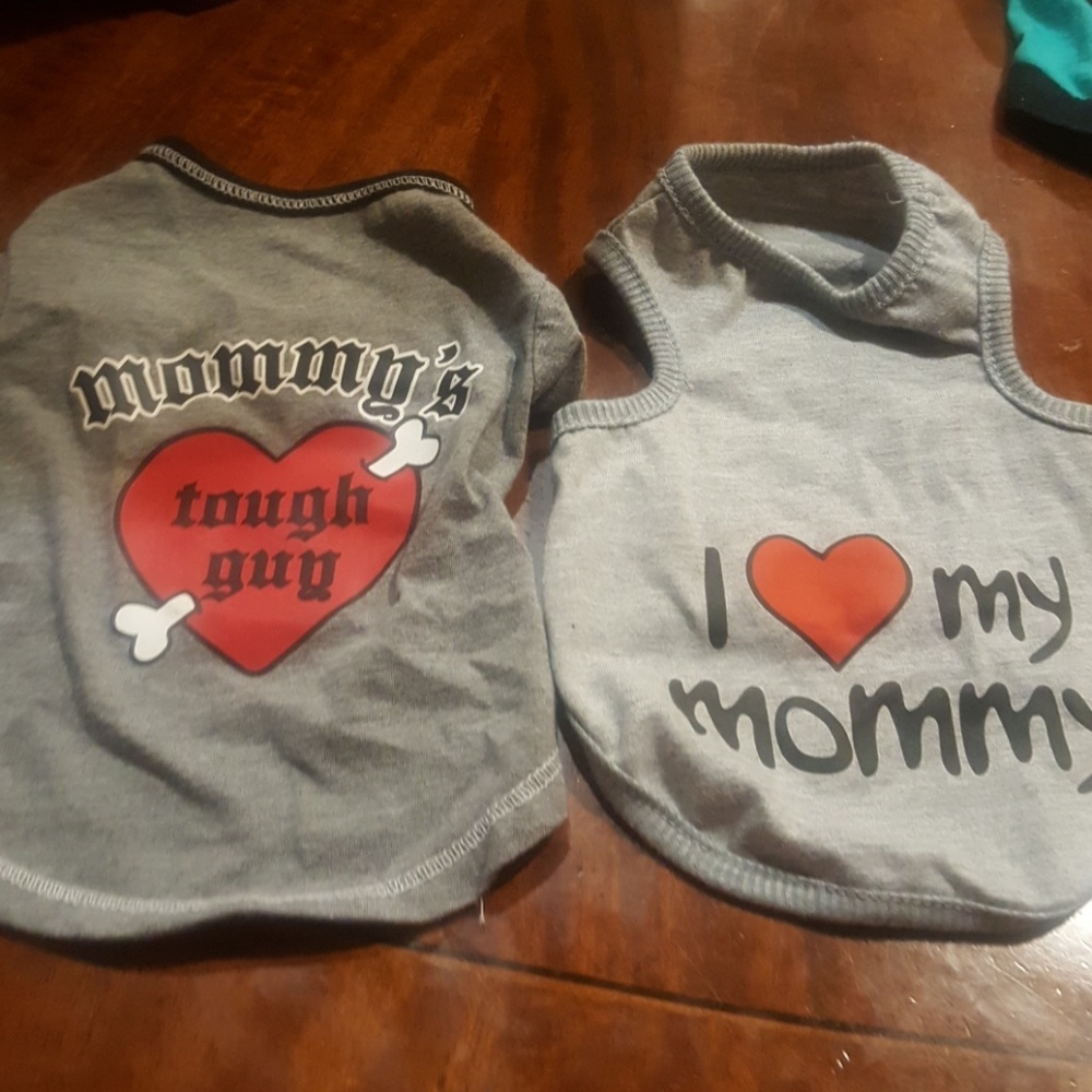 2 Small Dog Tshirts