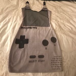 Xs original black milk gamer dress