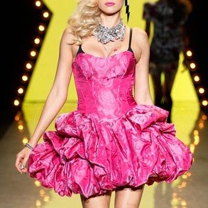 Betsey Johnson pink punch party dress