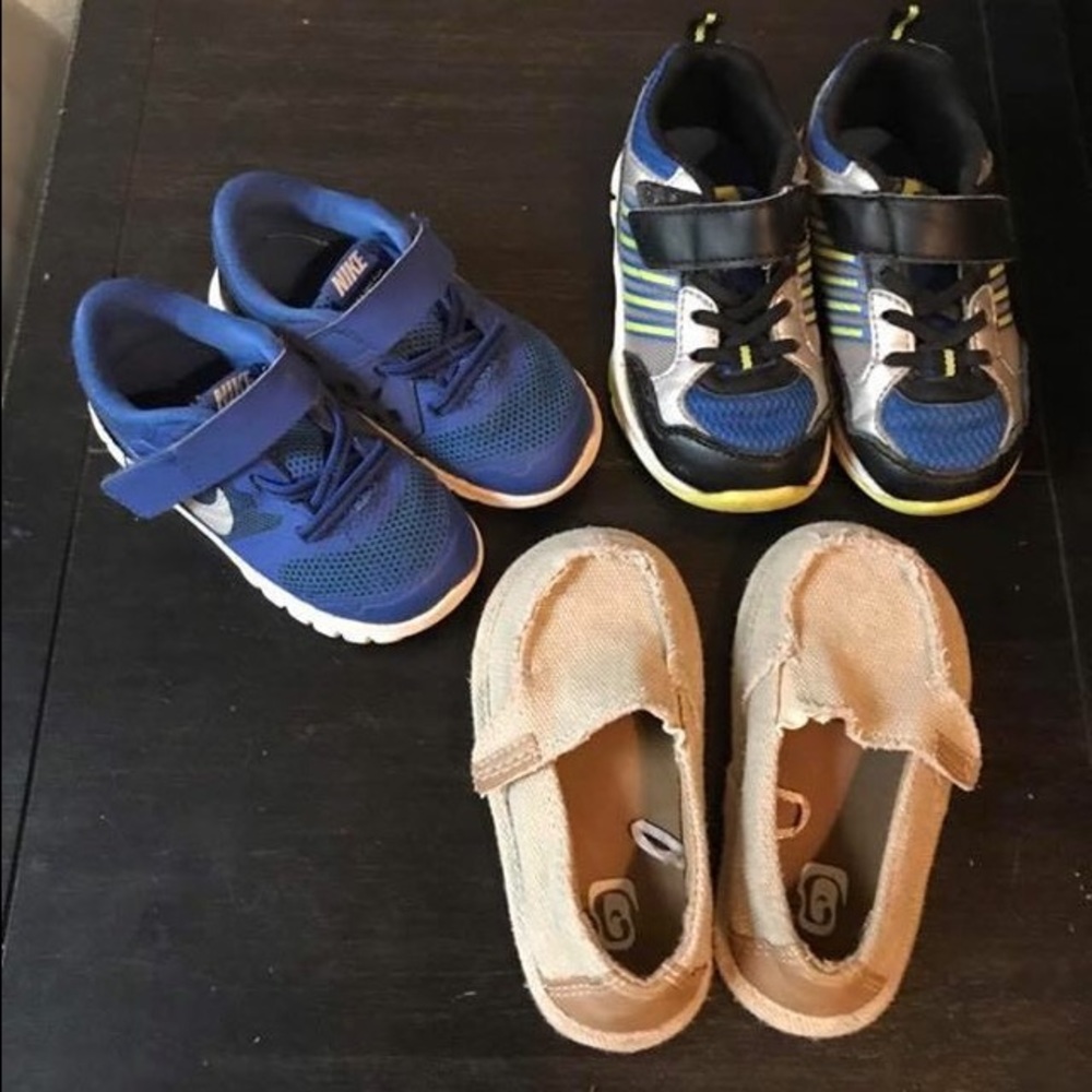 Toddler Boy Shoe Lot Size 7/8