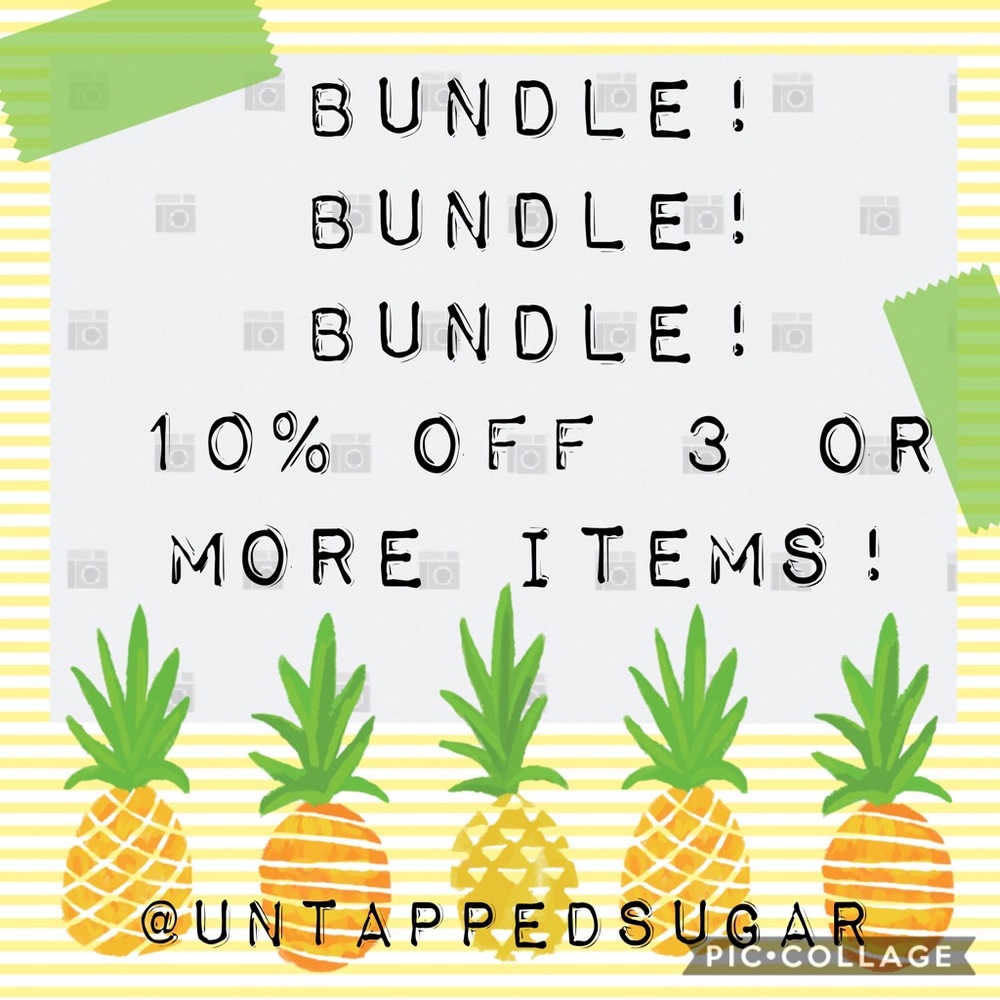 BUNDLE!! 10% off 3 or more!