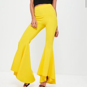 Bell pants extreme dropped cigarette pants