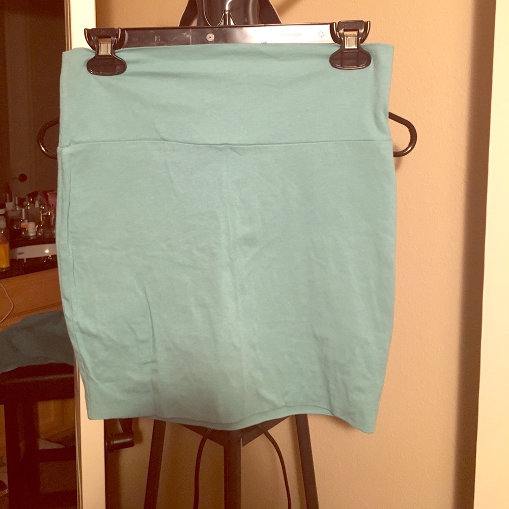 Light Blue Bandage Skirt