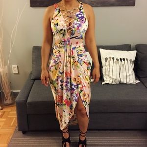 Flower dress new with tags size small