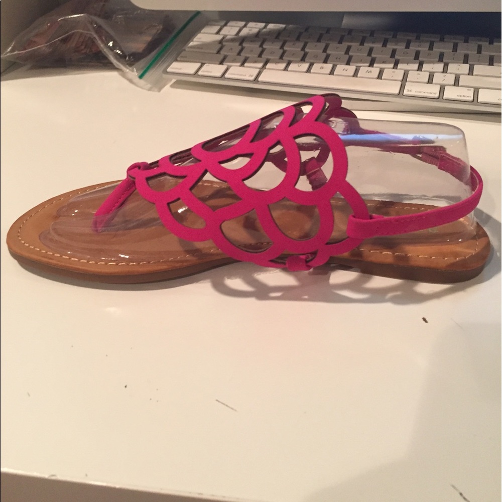 BAMBOO® flower sandals color: Magnub