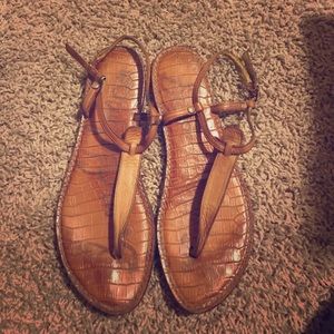 Sam Edelman strapped brown sandal size 9