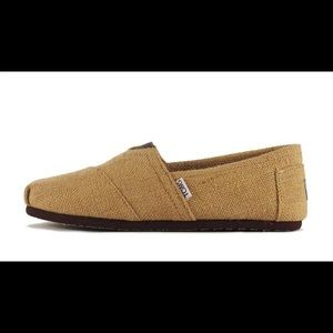 TOMS Classic Burlap 7.5 women