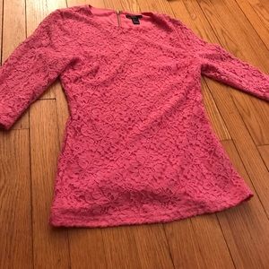Pink Lace top