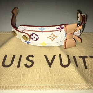 louis vuitton x takashi murakami ID bracelet