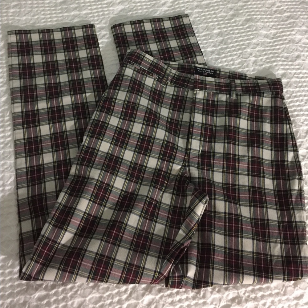 Polo jeans Co plaid pants