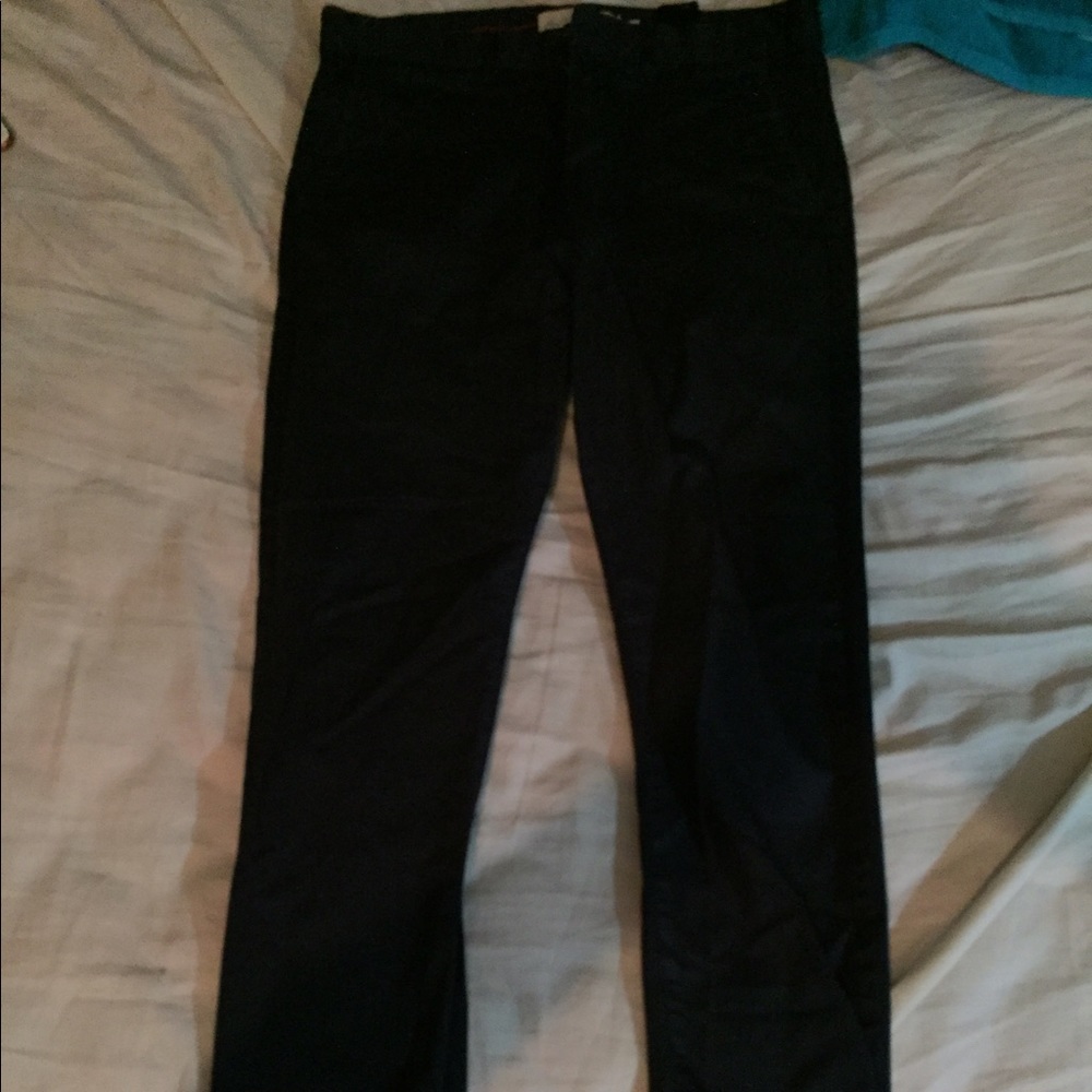 Navy chinos