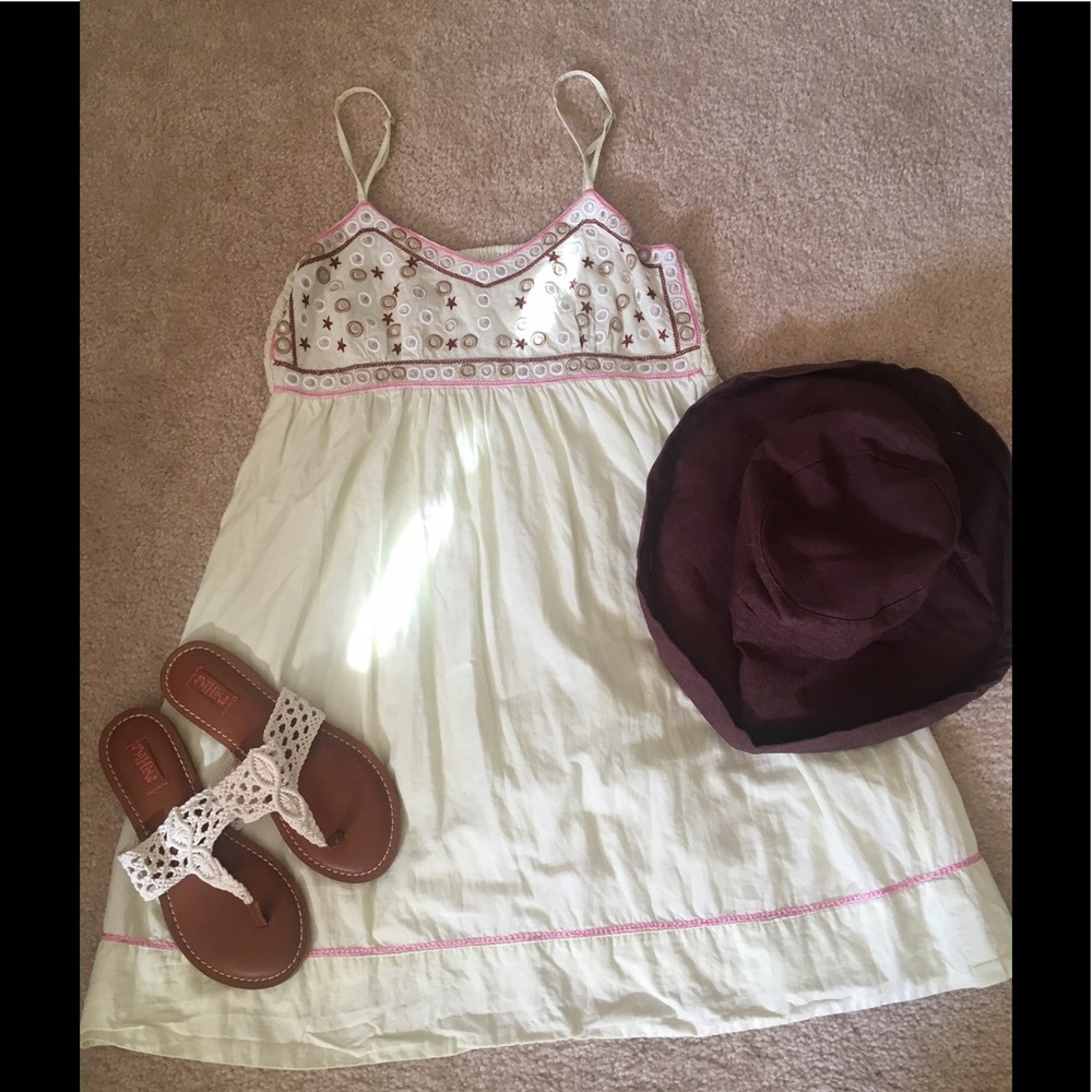Summer fun embroidered sundress