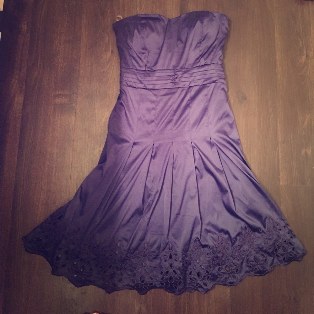 Navy/ purple Dress