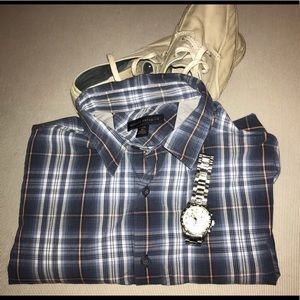 Men's Banana Republic Button Down Dress Shirt - M