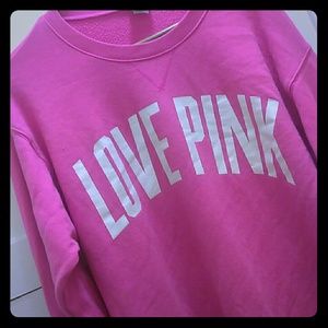 PINK sweatshirt xs