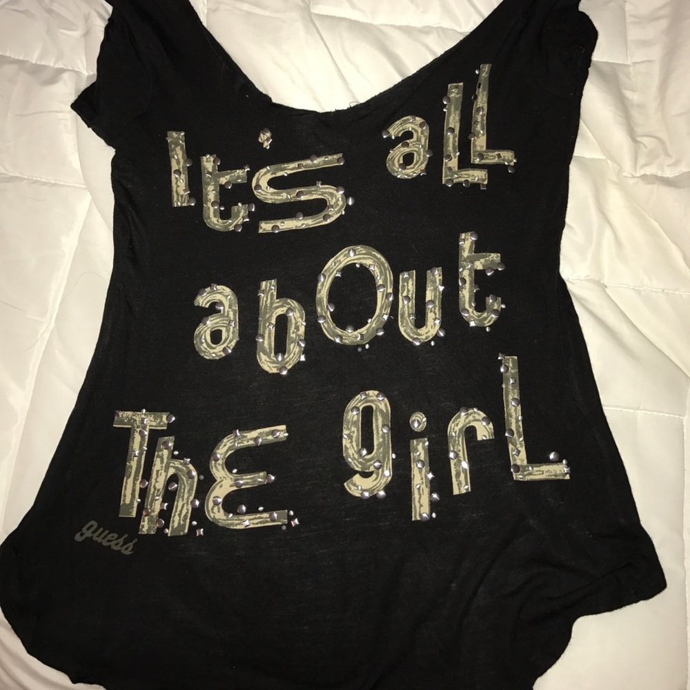 Guess black top