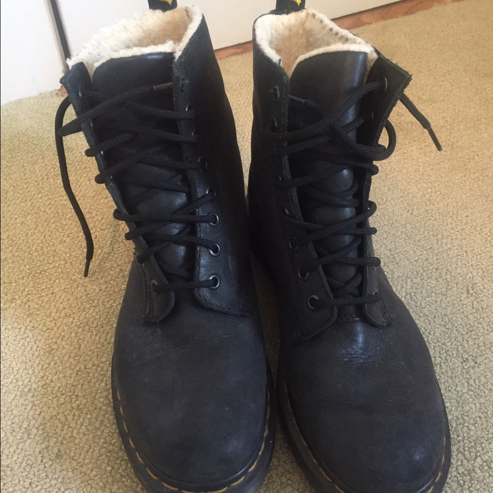 Doc Marten Fur Lined Boots