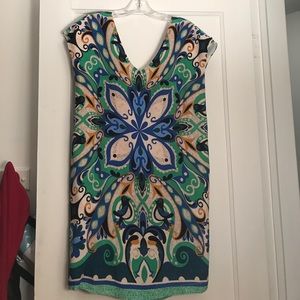 Multi print dress