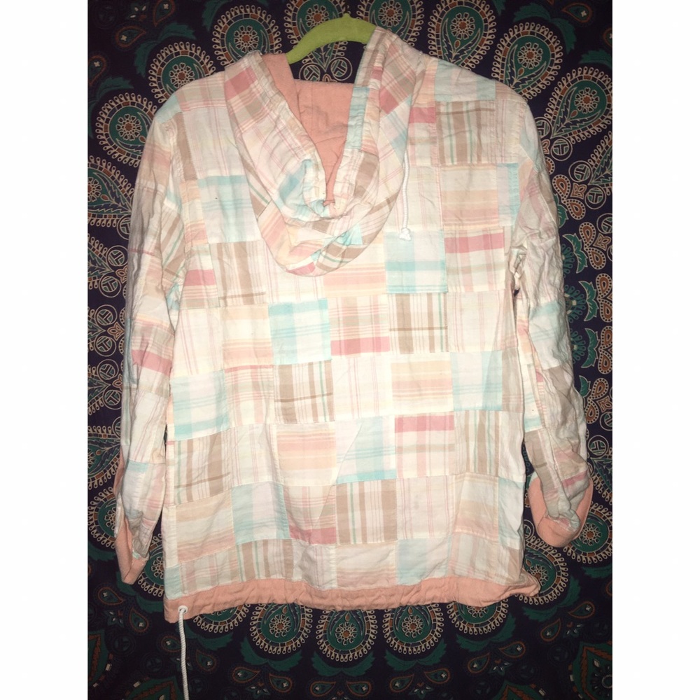 Vineyard Vines Patchwork Plaid Windbreaker - image 4