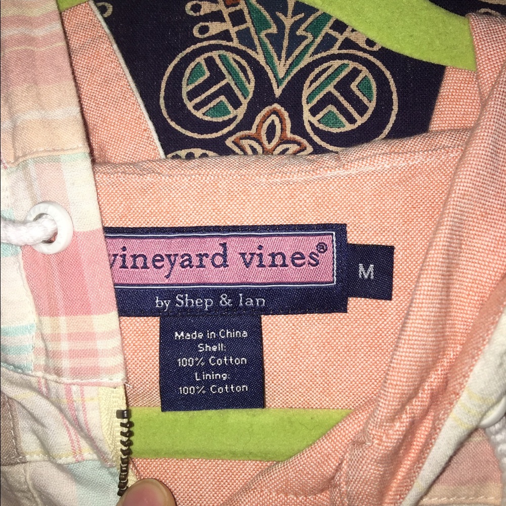 Vineyard Vines Patchwork Plaid Windbreaker - image 6