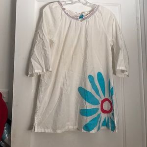 White Flower Tunic