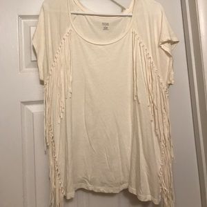 Fringe T-Shirt Tunic
