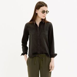 Madewell Denim Crop Boyshirt