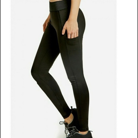 NWT 1 Left -  Fitted Leggings, With Side Pockets! - Picture 3 of 4