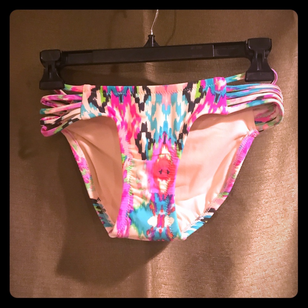 Tie dye bikini bottom