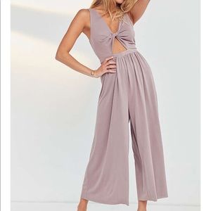 Silence + Noise Twisted Jumpsuit mauve urban