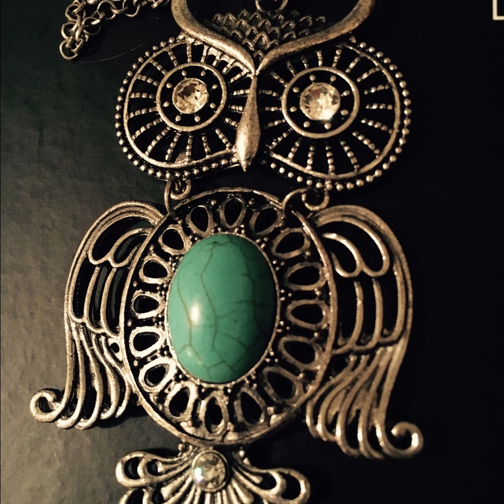 Owl necklace!