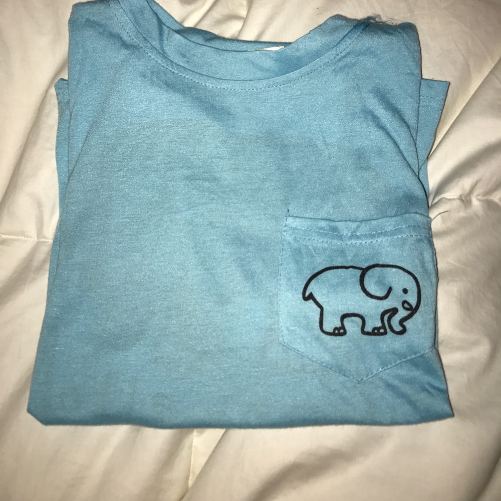 Short sleeve teal ivory Ella