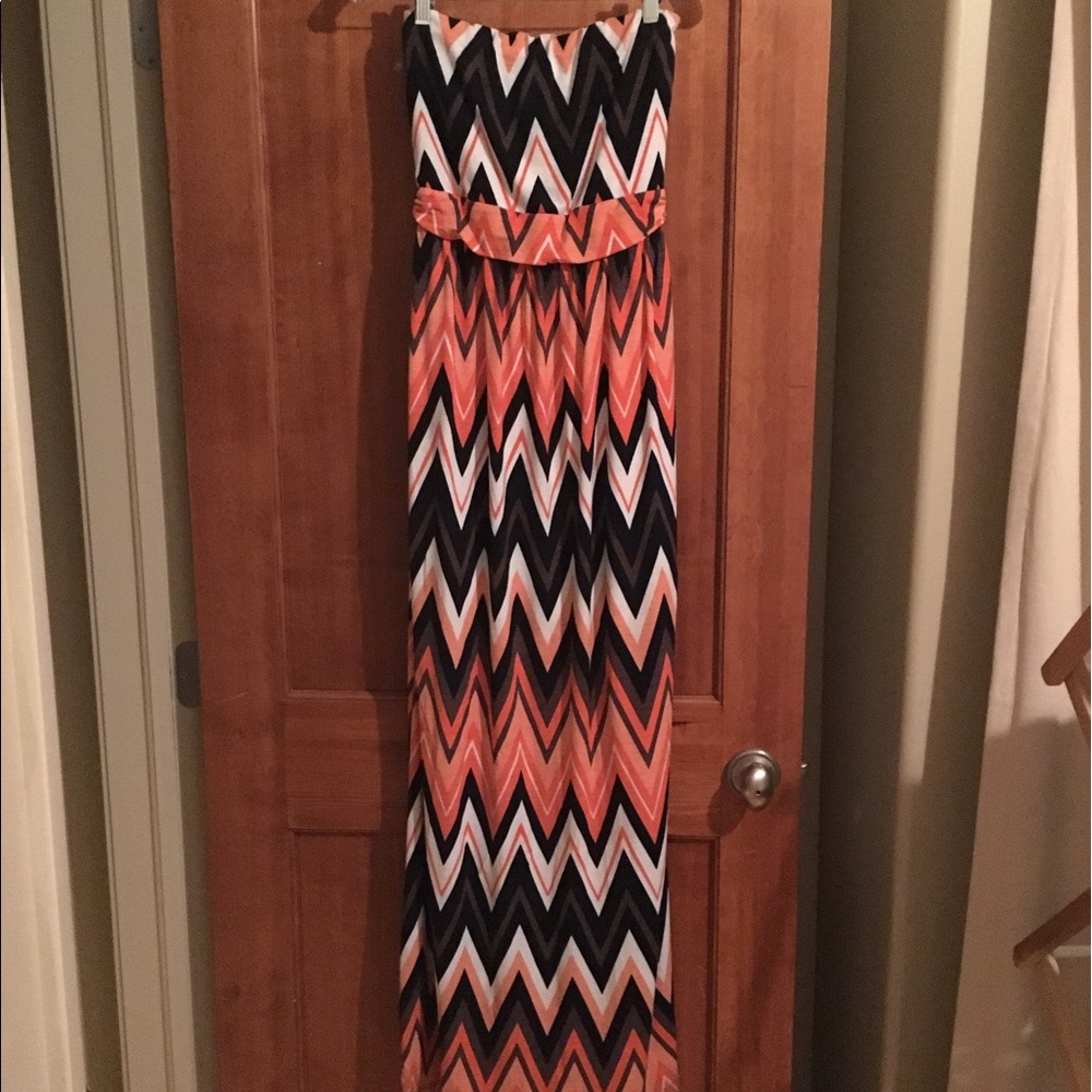 Bevello chevron dress