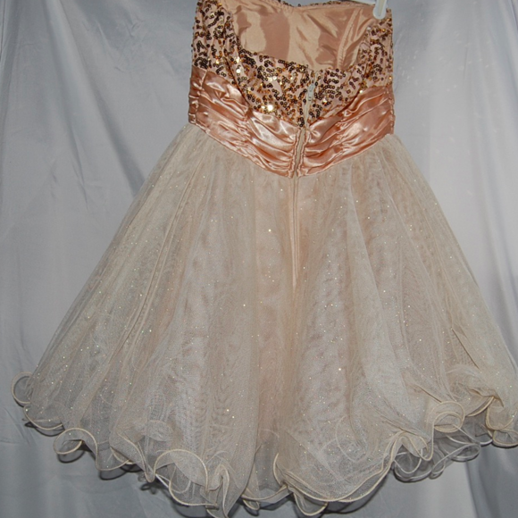 Speechless strapless sequin homecoming/ prom dress - Picture 2 of 4