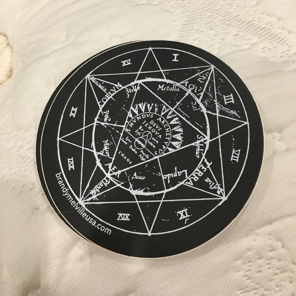 5 BRANDY MELVILLE Horoscope Stickers! rare