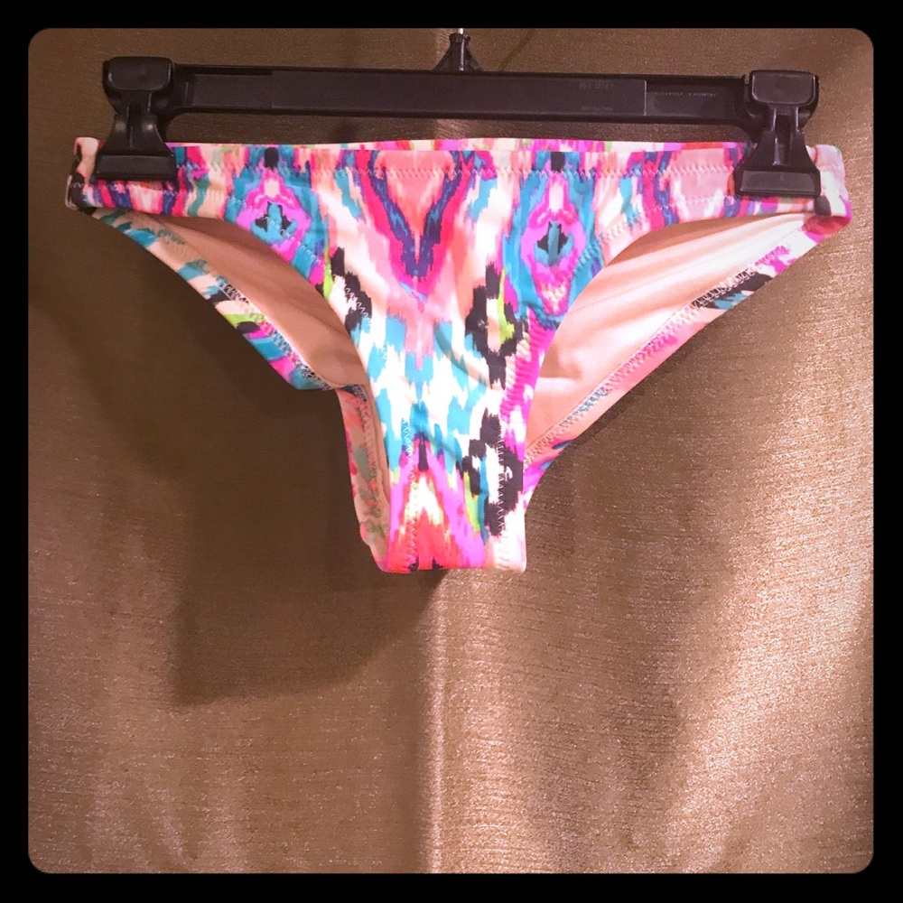 Tie dye bikini bottom