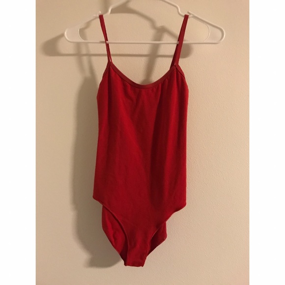 American Apparel Tops - Red Onesie