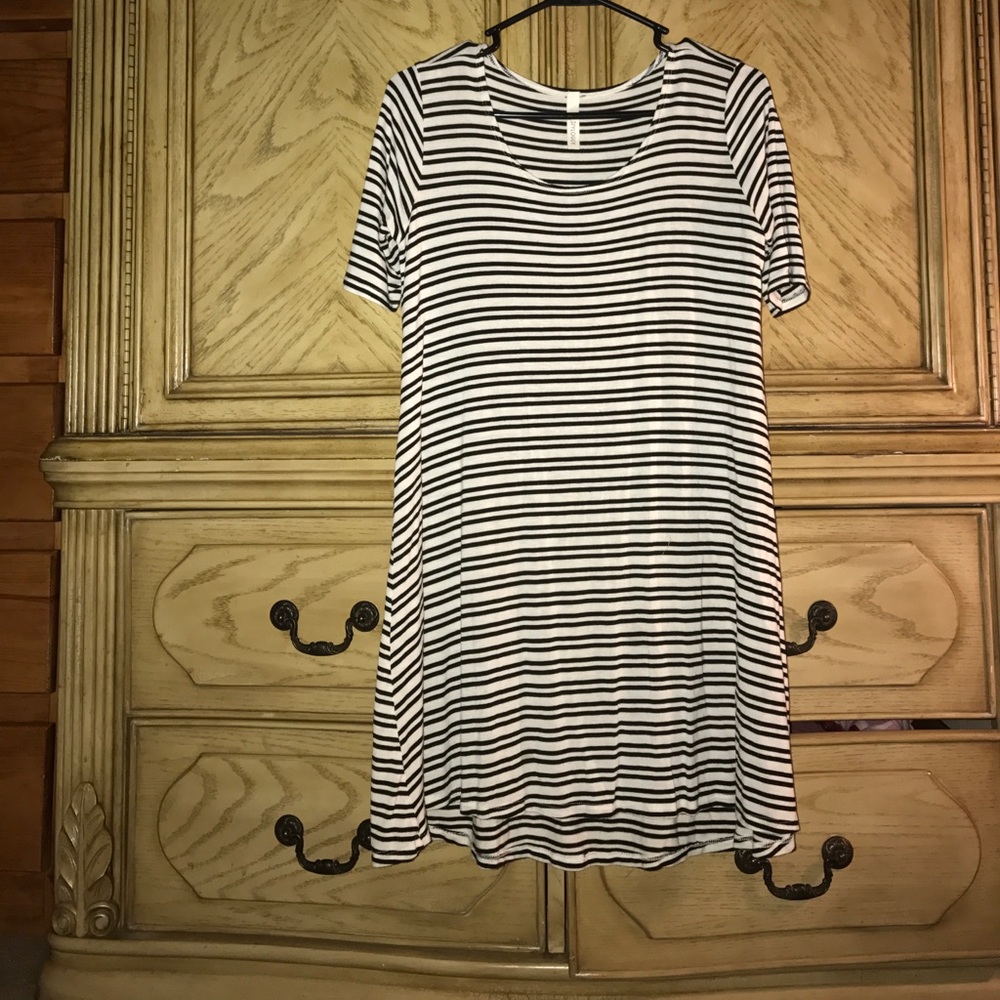 Stripe flowy dress