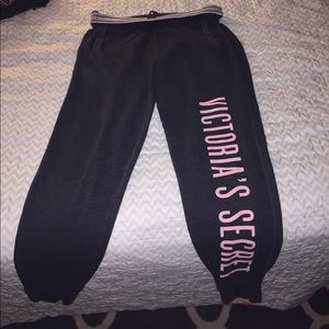 Victoria Secret cuff sweat pants