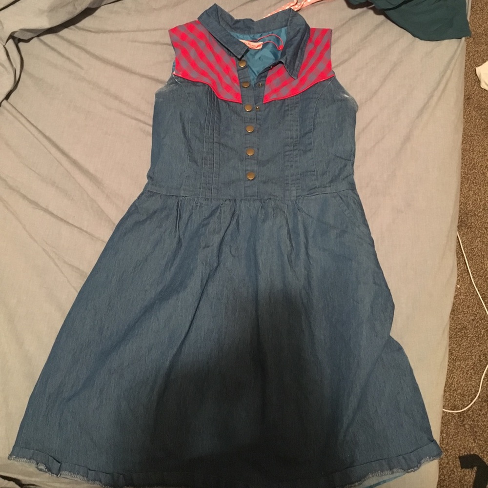 GUC Traka Barraka denim dress with pockets