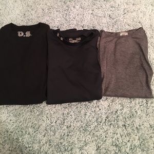 3 boys thermal under shirts