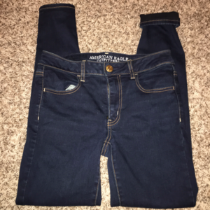 American Eagle Dark Jeggings Size 8