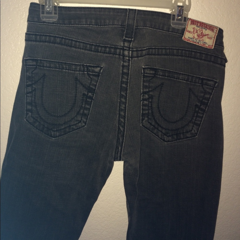 True religion straight jeans (Dark Grey)