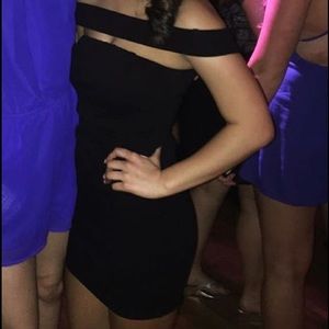 black dress