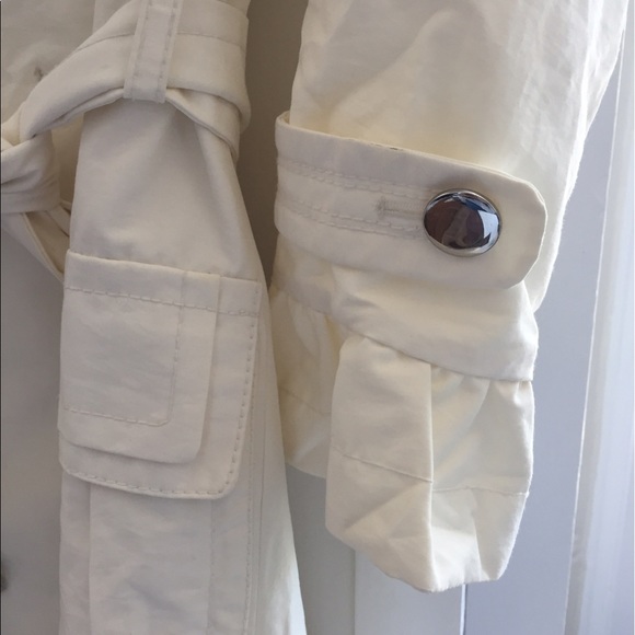 Laundry by Design white trench coat - small - Picture 5 of 8