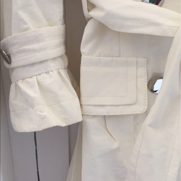 Laundry by Design white trench coat - small - Picture 6 of 8